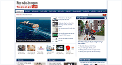 Desktop Screenshot of hocnauanngon.com