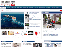 Tablet Screenshot of hocnauanngon.com